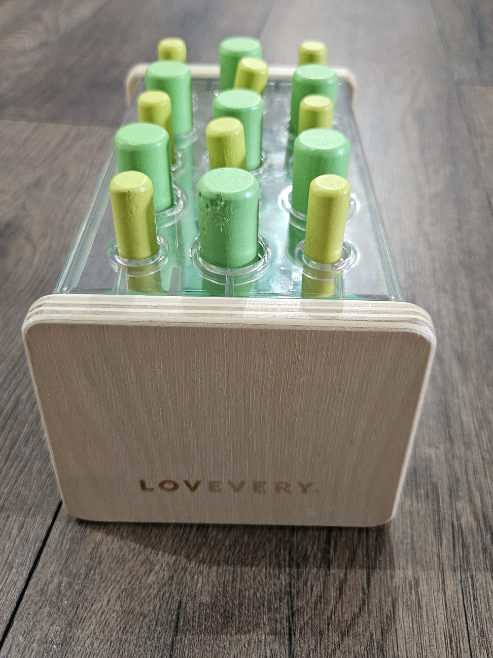 Lovevery Wooden Posting Stand Learning Toy